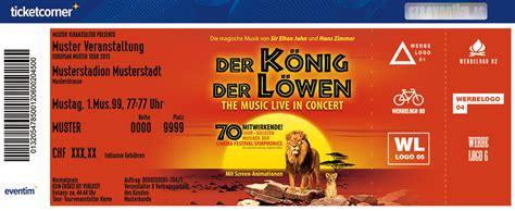 ticketcorner könig der löwen.